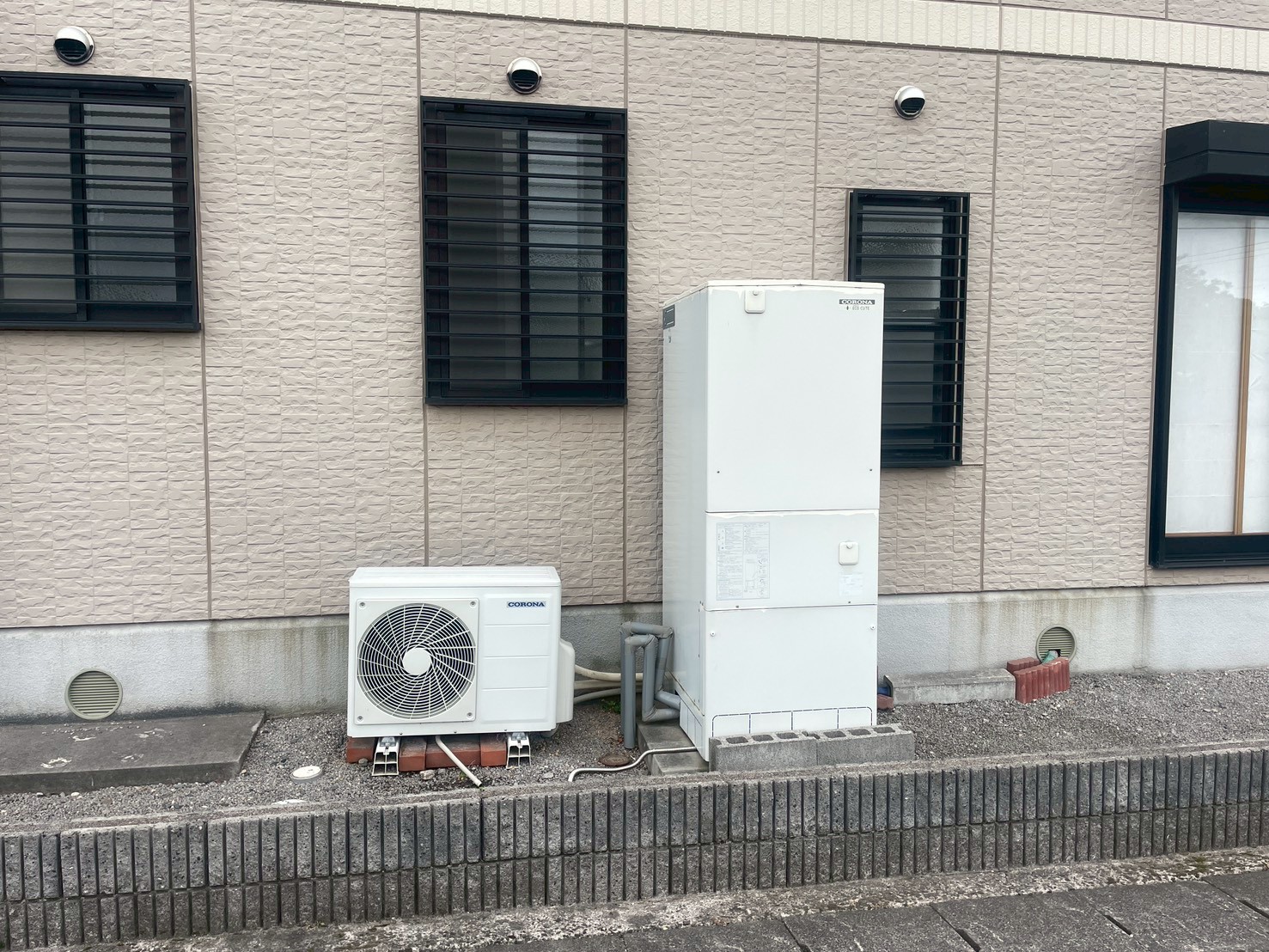 どこの会社が良いのかとても迷ったが、お願いして良かった 施工前の写真