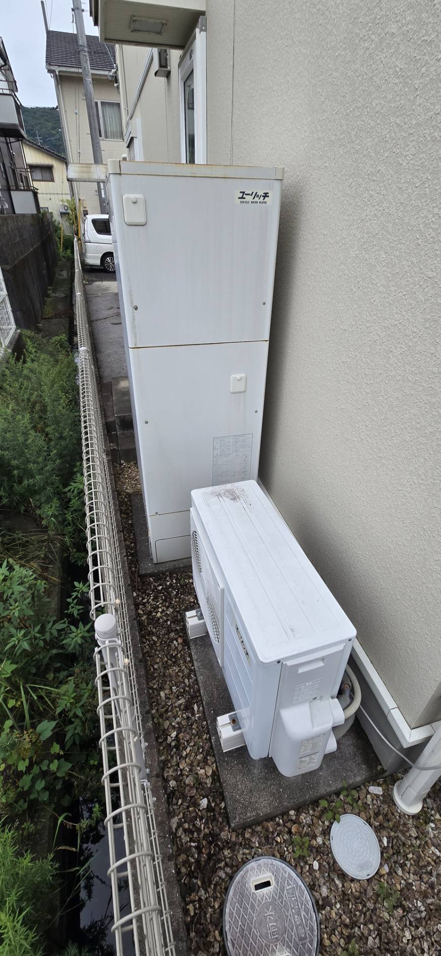 LINEのやりとりは簡単で、とてもていねいで良かった 施工前の写真