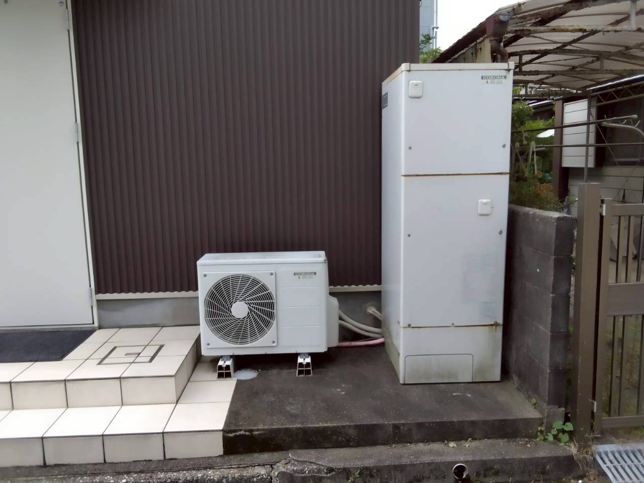 安かろう悪かろうが心配だったが、注文や施工はとてもスムーズだった 施工前の写真